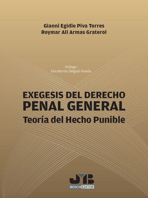 cover image of Exégesis del Derecho Penal General